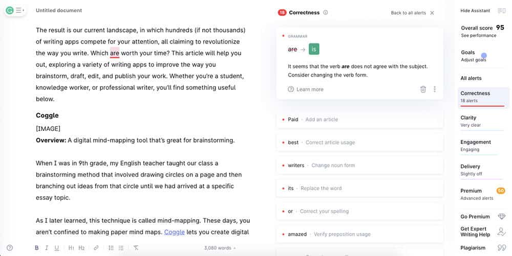 Grammarly-app