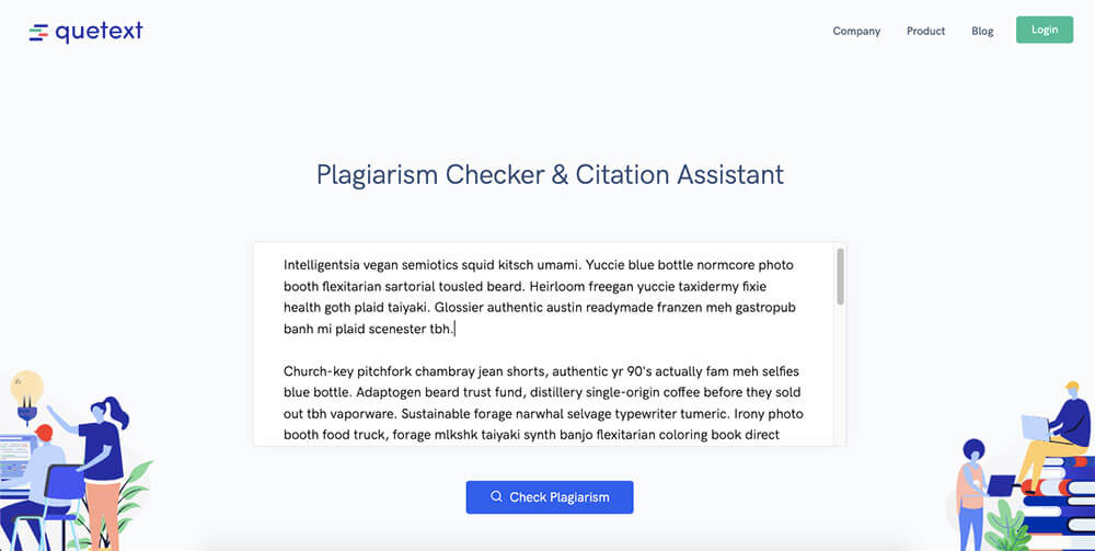 Quetext-app Bleu7.com