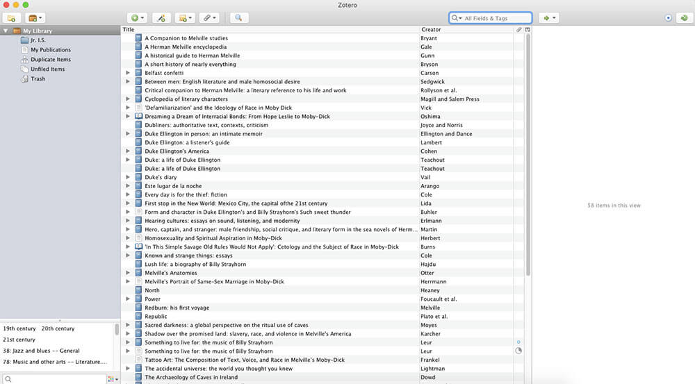 Zotero-app Bleu7.com